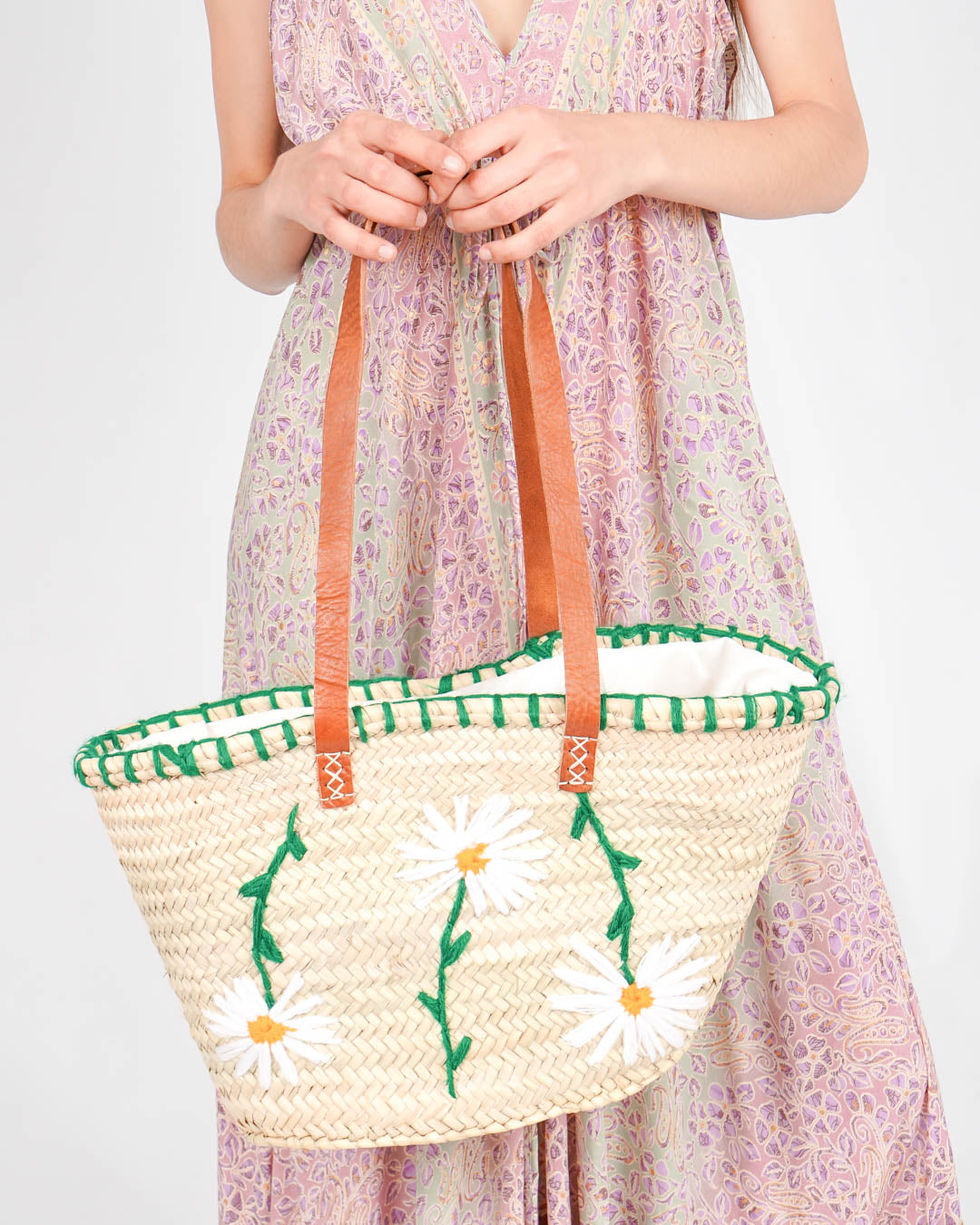 French Baskets, Straw Basket, Natural Bag, Handmade Bag