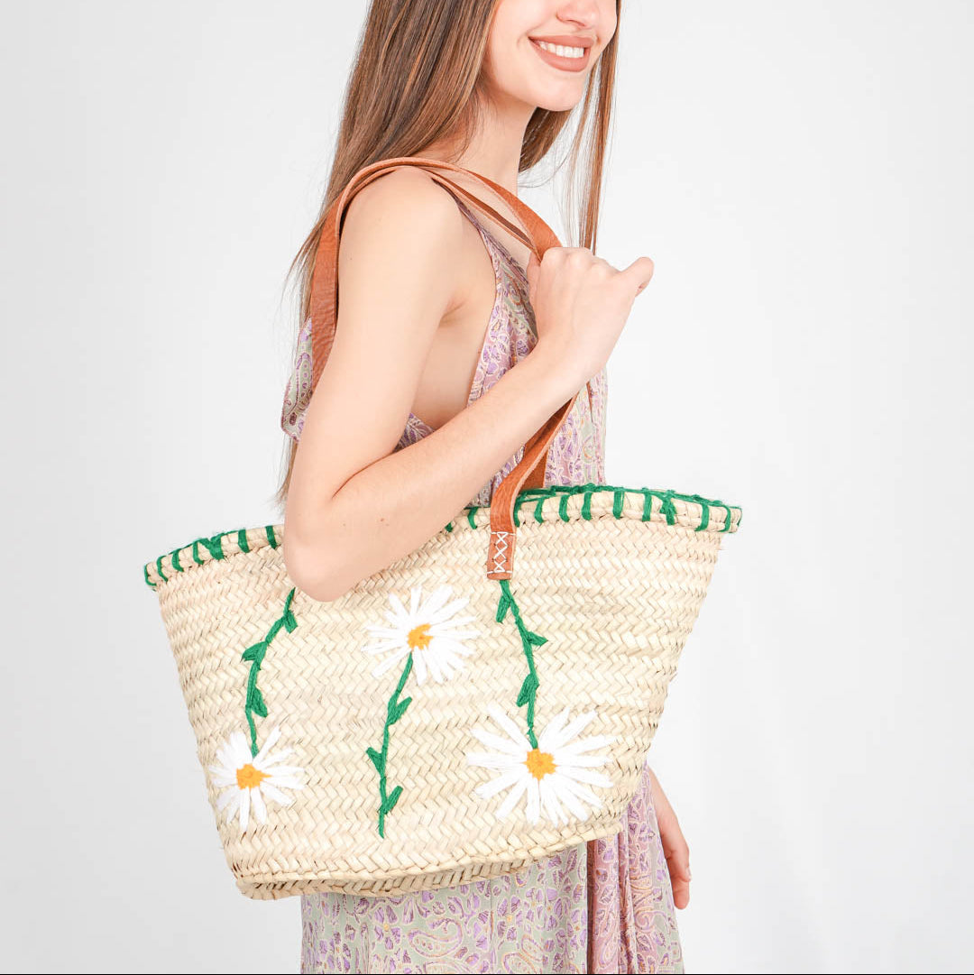 French Baskets, Straw Basket, Natural Bag, Handmade Bag